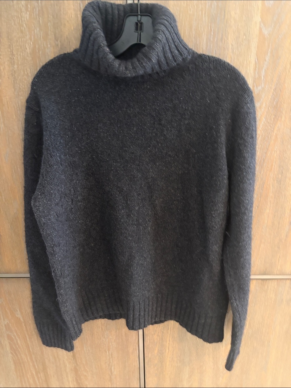 The Limited Black Turtleneck Sweater - Cozy Ribbed Collar